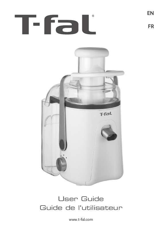 Notice friteuse TFAL BALANCED LIVING JUICE EXTRACTOR Trouver une
