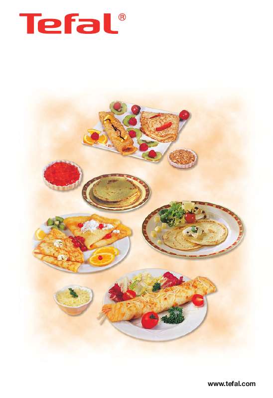 User manual and frequently asked questions CREPE PARTY DUAL SERIE 1 PY600137