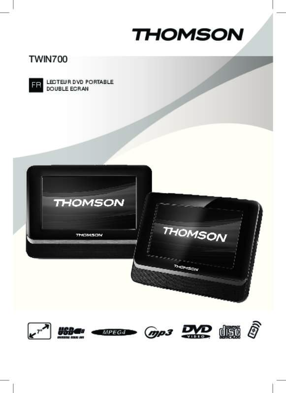 Lecteur dvd portable THOMSON THP399 - Conforama