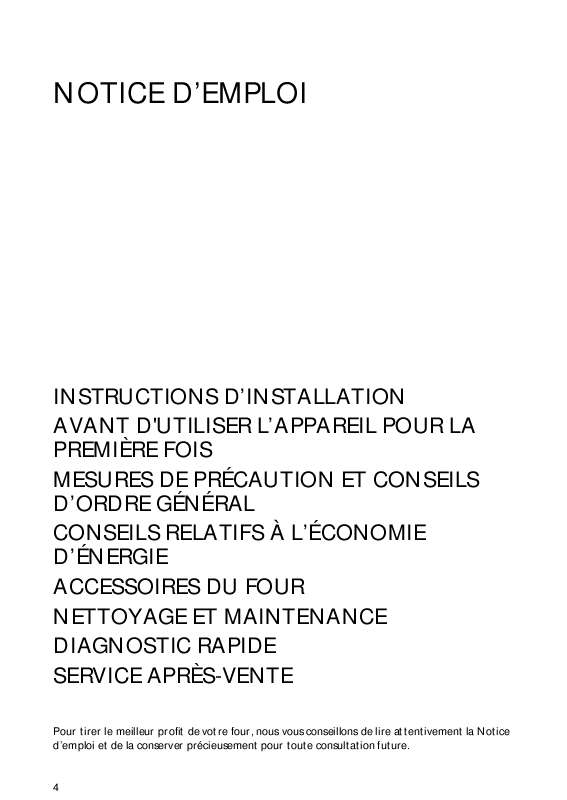 Mode d'emploi WHIRLPOOL ACM921BF & ACM921 WH