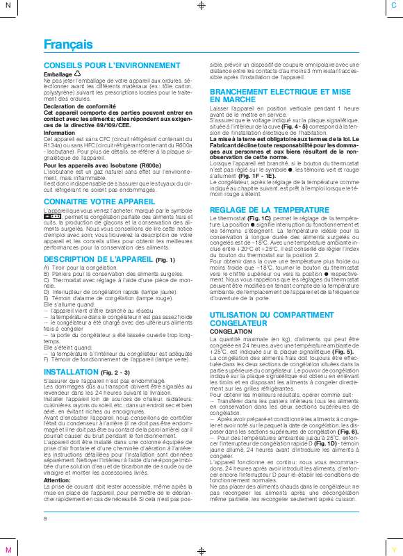 Mode d'emploi WHIRLPOOL AFB 814/3/S