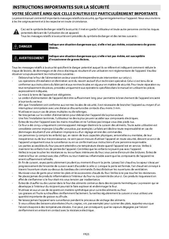 Mode d'emploi WHIRLPOOL AKP 167/WH