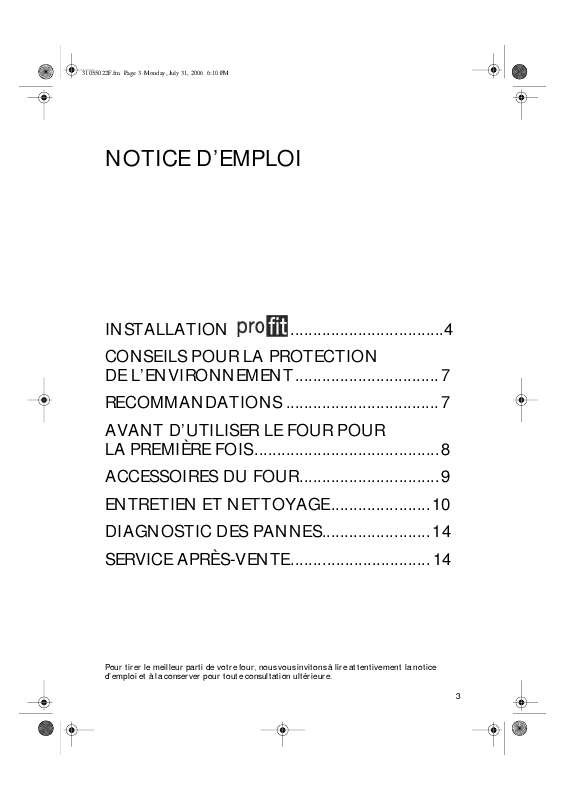 Mode d'emploi WHIRLPOOL AKP 431 WH