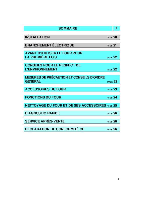 Mode d'emploi WHIRLPOOL AKZ 157 NB