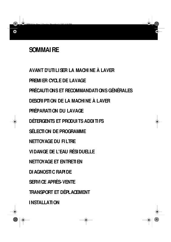 Mode d'emploi WHIRLPOOL AWA 6127