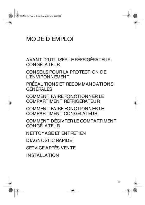 Mode d'emploi WHIRLPOOL CBB 273