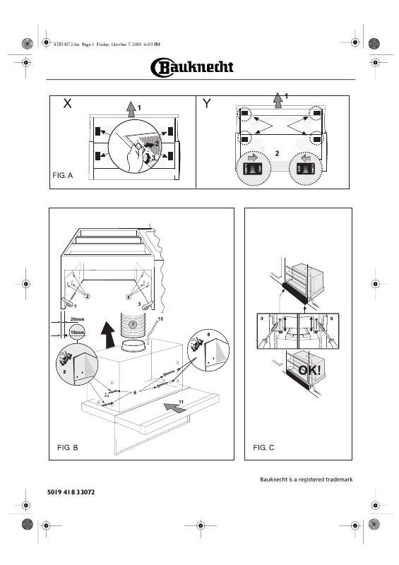 Mode d'emploi WHIRLPOOL DNHI 5455 SG
