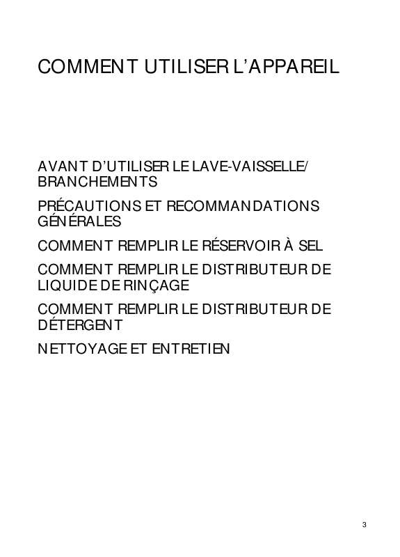 Mode d'emploi WHIRLPOOL DW 2677/2