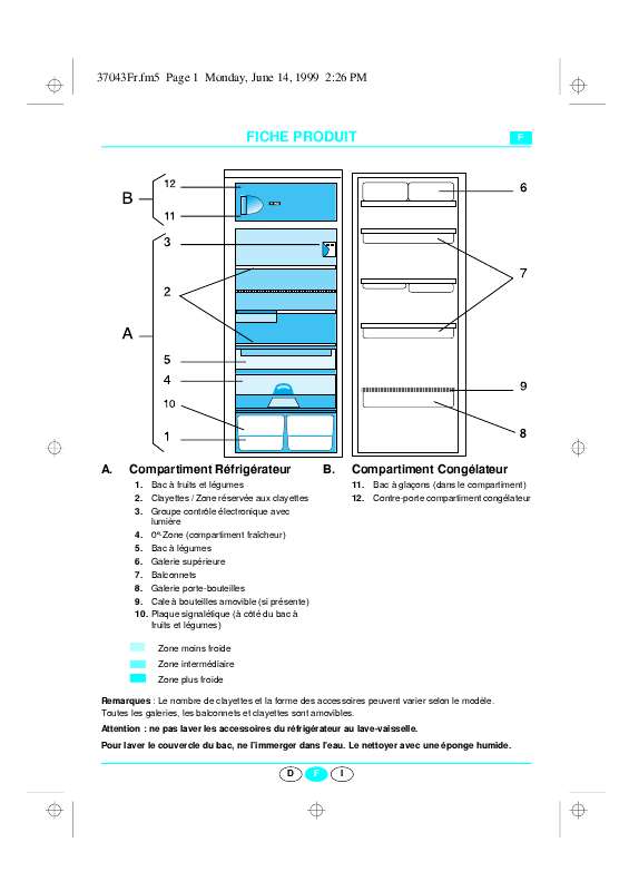 Mode d'emploi WHIRLPOOL KO3I-R 654.02.12
