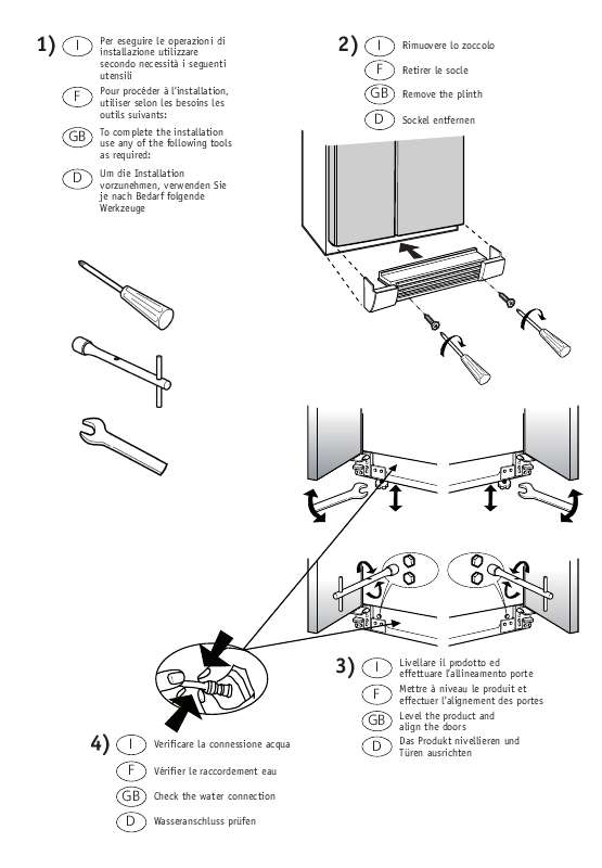 WHIRLPOOL WSC5311A+N - Fiche technique, prix et avis