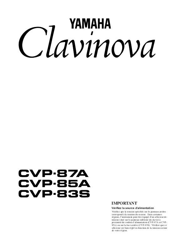 yamaha clavinova cvp 83s