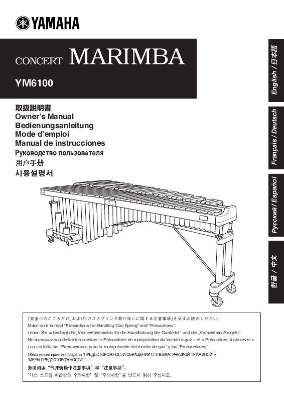 Notice YAMAHA YM6100 autres Trouver une solution à un problème