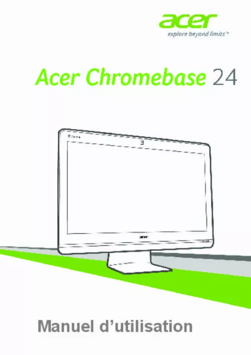 Mode d'emploi ACER CA24I