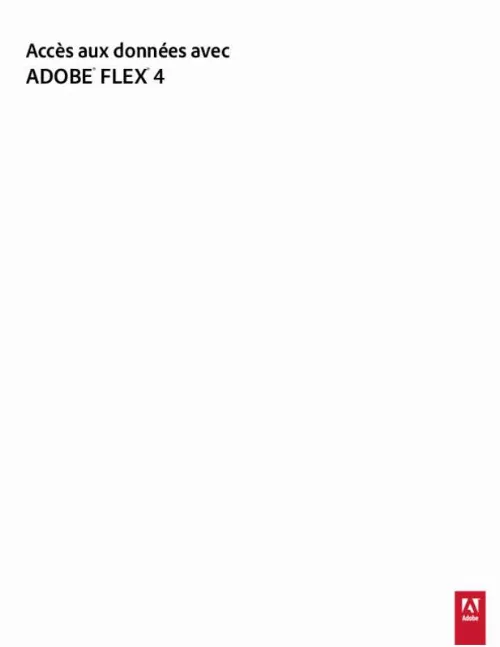 Mode d'emploi ADOBE FLEX 4