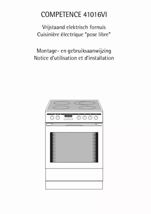 Mode d'emploi AEG-ELECTROLUX 41016VI-WN