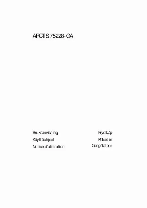 Mode d'emploi AEG-ELECTROLUX A75228GA