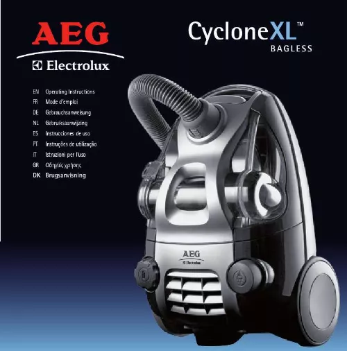 Mode d'emploi AEG-ELECTROLUX ACX 6204