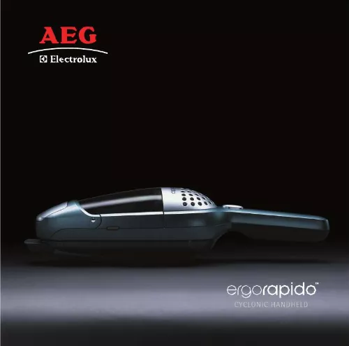 Mode d'emploi AEG-ELECTROLUX AG72TF