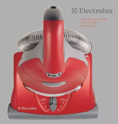 Mode d'emploi AEG-ELECTROLUX APTITUDE EL5010A