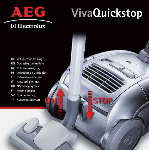 Mode d'emploi AEG-ELECTROLUX AVQ210