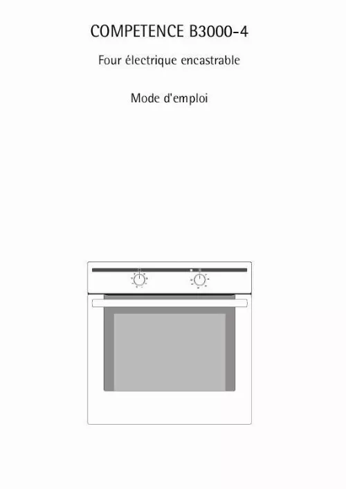 Mode d'emploi AEG-ELECTROLUX B3000-4-B