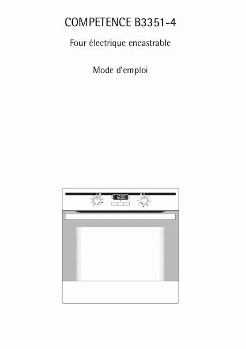 Mode d'emploi AEG-ELECTROLUX B3351-4-M DE