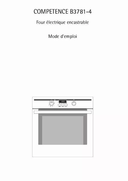 Mode d'emploi AEG-ELECTROLUX B3781-4-AL