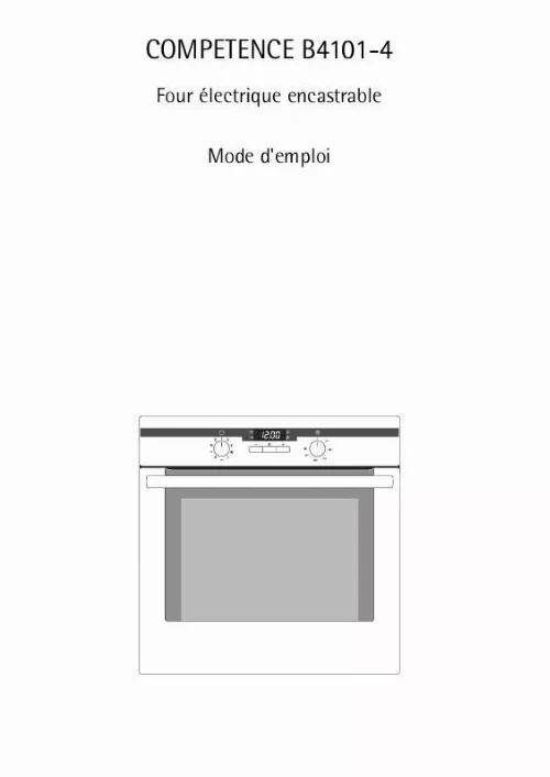 Mode d'emploi AEG-ELECTROLUX B4101-4-B EURO