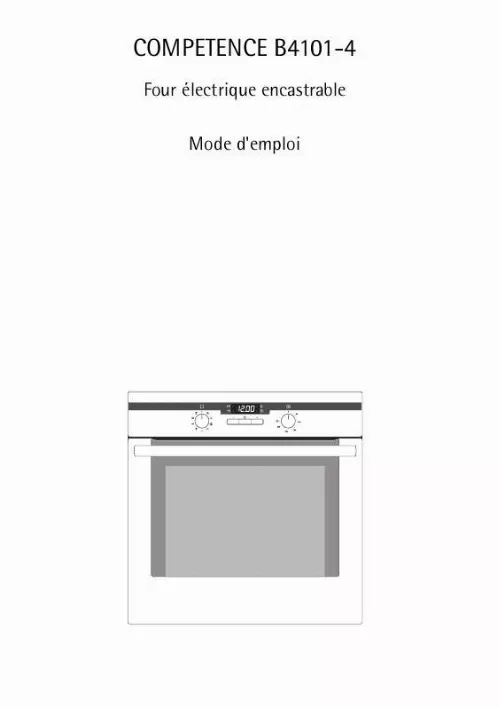 Mode d'emploi AEG-ELECTROLUX B4101-4-WEURO