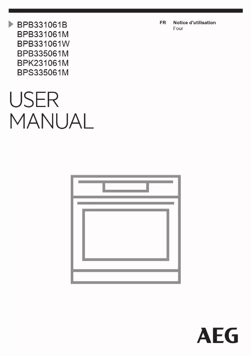 Mode d'emploi AEG-ELECTROLUX BPK231061M