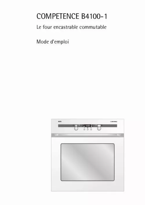 Mode d'emploi AEG-ELECTROLUX CB4100-1-WEURO