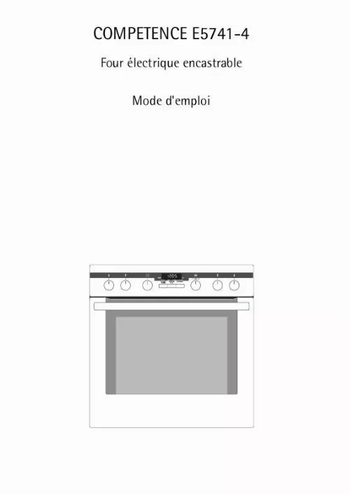 Mode d'emploi AEG-ELECTROLUX E5741-4-A