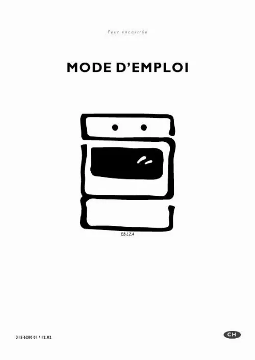 Mode d'emploi AEG-ELECTROLUX EBL2.4SW