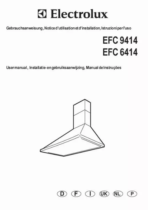 Mode d'emploi AEG-ELECTROLUX EFC6414X-EU