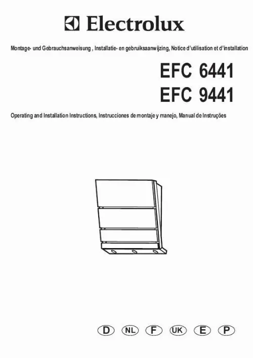 Mode d'emploi AEG-ELECTROLUX EFC6441X