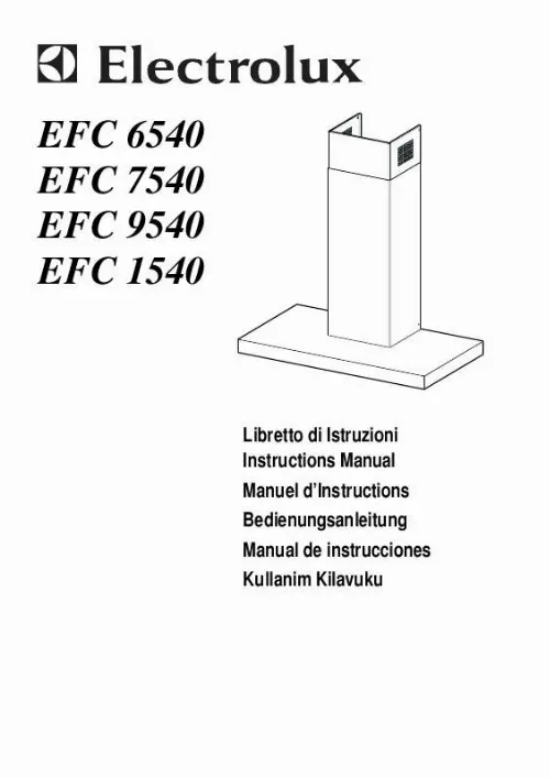 Mode d'emploi AEG-ELECTROLUX EFC6540X