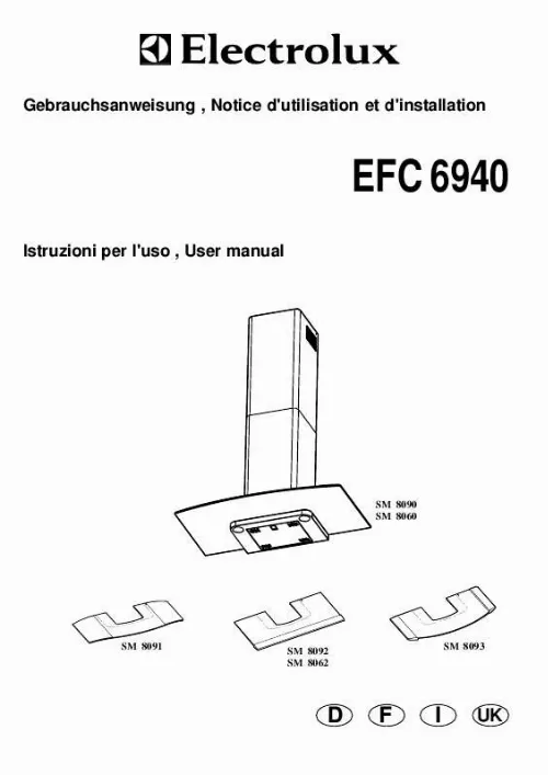 Mode d'emploi AEG-ELECTROLUX EFC6940CH