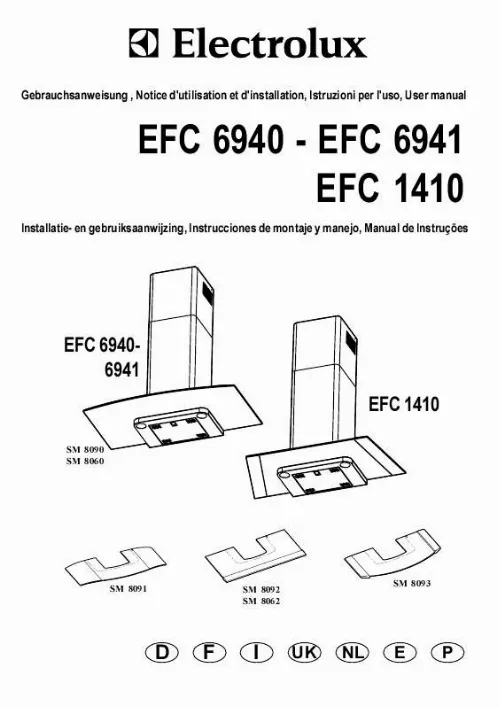 Mode d'emploi AEG-ELECTROLUX EFC6941