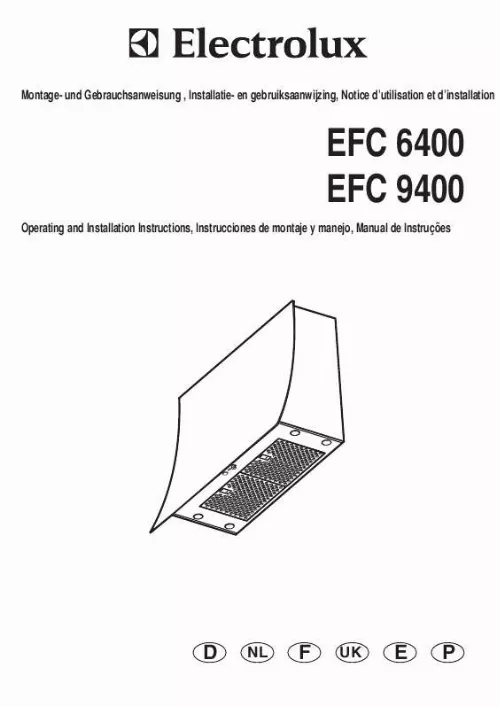 Mode d'emploi AEG-ELECTROLUX EFC9400X
