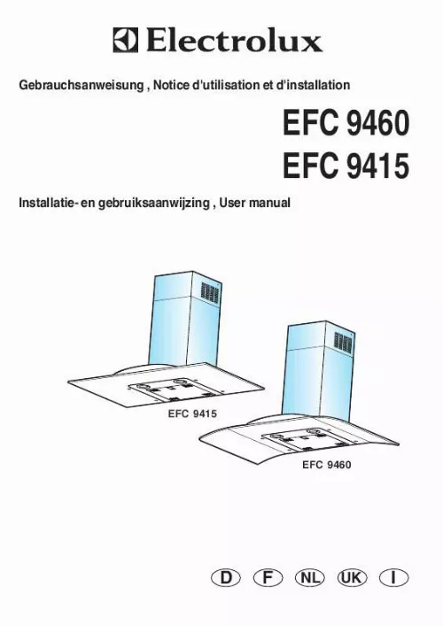 Mode d'emploi AEG-ELECTROLUX EFC9415X-CH