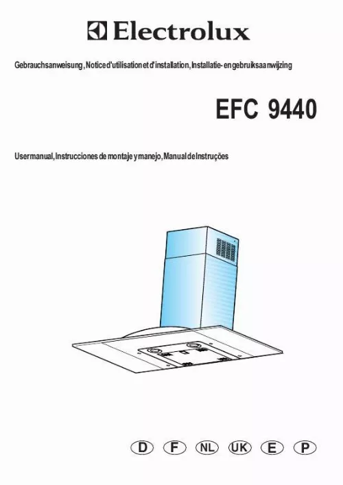 Mode d'emploi AEG-ELECTROLUX EFC9440X-EU