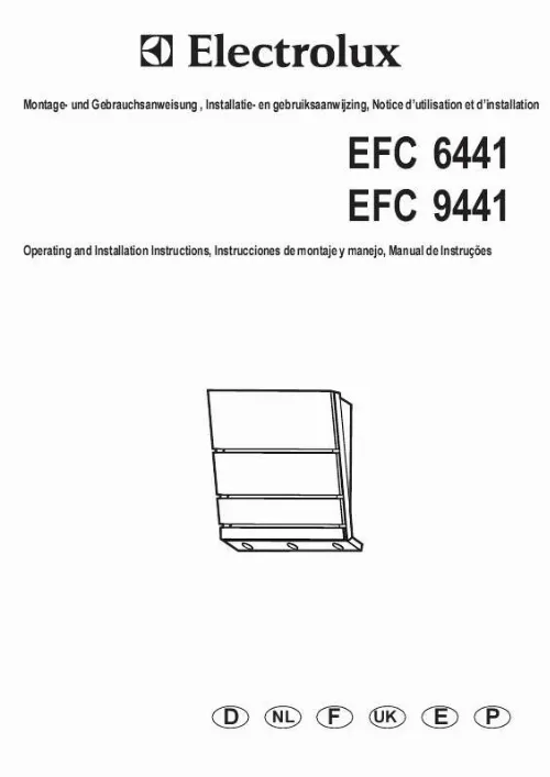 Mode d'emploi AEG-ELECTROLUX EFC9441X