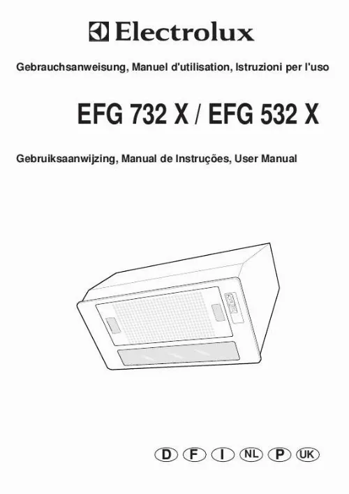 Mode d'emploi AEG-ELECTROLUX EFG532X