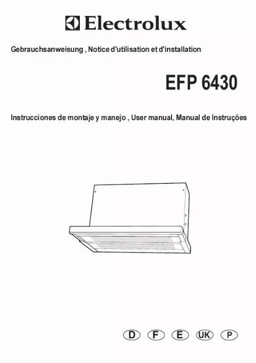 Mode d'emploi AEG-ELECTROLUX EFP6430W