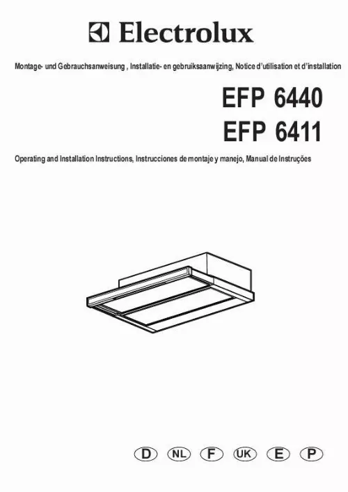 Mode d'emploi AEG-ELECTROLUX EFP6440X