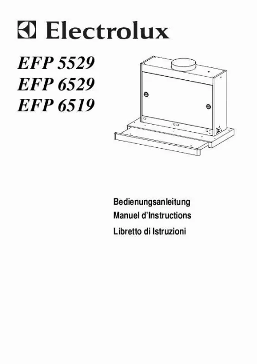 Mode d'emploi AEG-ELECTROLUX EFP6529