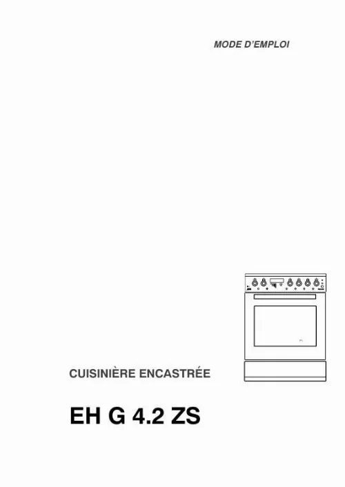 Mode d'emploi AEG-ELECTROLUX EHG4.2ZSSW