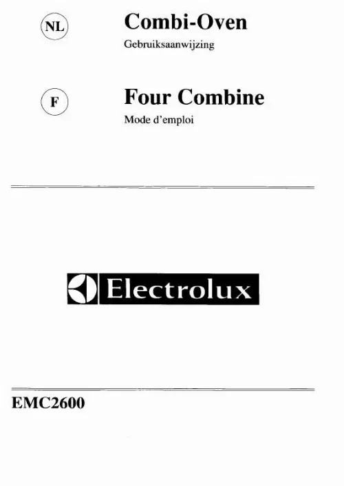 Mode d'emploi AEG-ELECTROLUX EMC2600