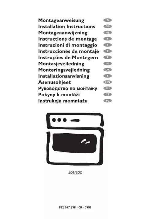 Mode d'emploi AEG-ELECTROLUX EOB6620WELUXNOR