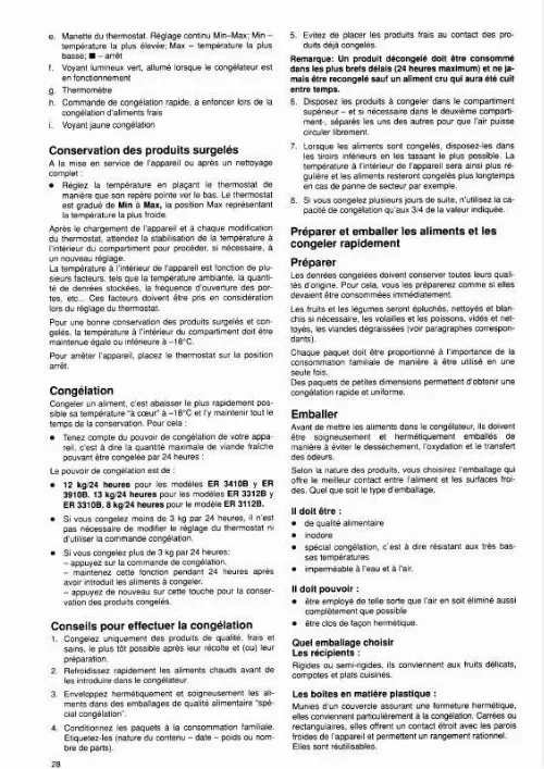 Mode d'emploi AEG-ELECTROLUX ER3112B